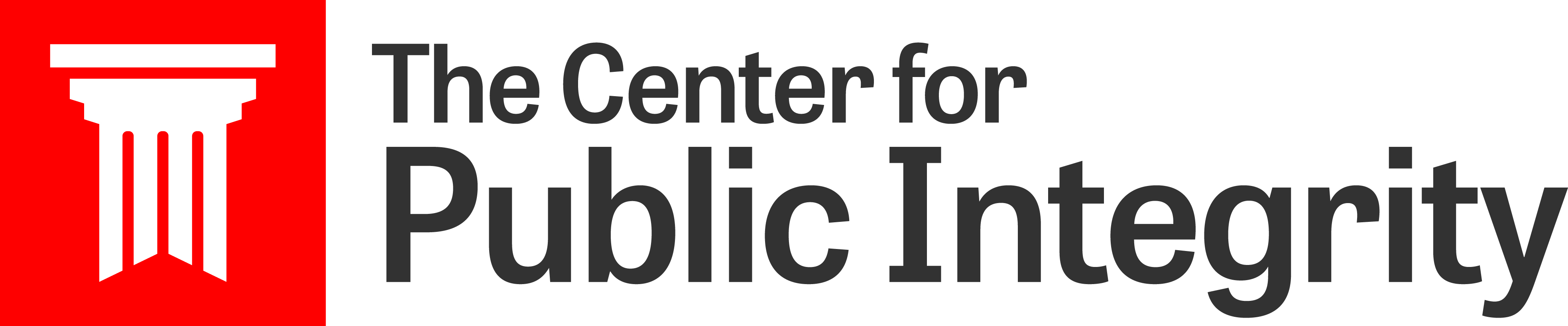 Website for Center for Public Integrity