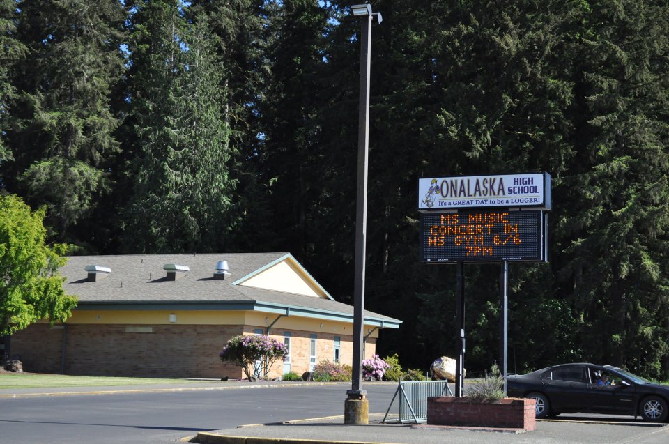 Onalaska High School’s mascot is the Loggers, a nod to the historic logging family who founded this rural town in Southwest Washington.