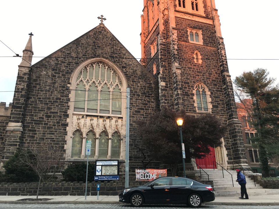 The First United Methodist Church of Germantown in Philadelphia is one of more than 1,000 churches across the country to join the sanctuary movement.