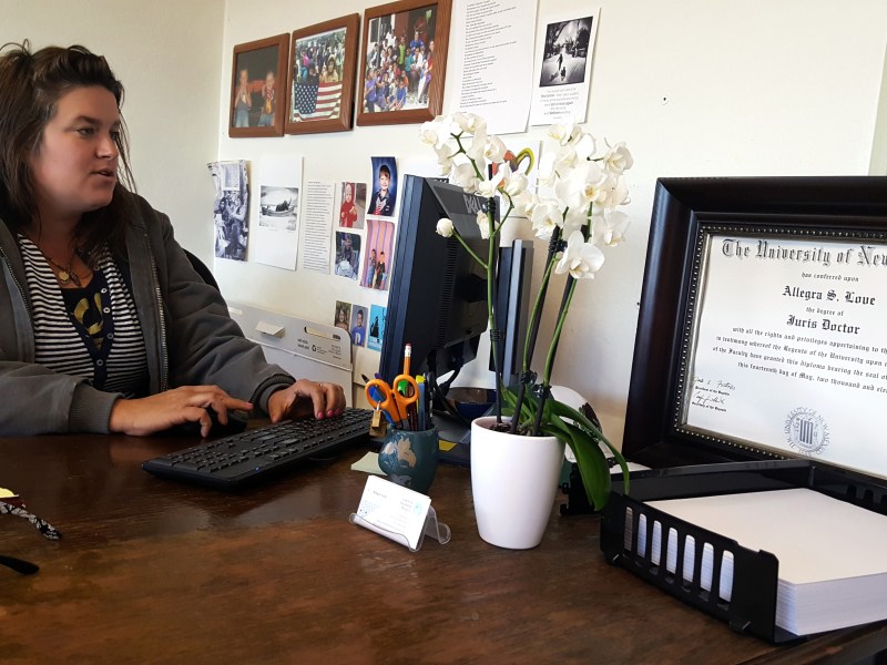 Attorney Allegra Love has become a resource for teachers and administrators in Santa Fe and around the country whose school communities are coping with deportations and immigration policy threats. Her nonprofit Santa Fe Dreamers Project provides free legal help for undocumented immigrants.